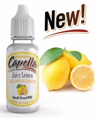 Capella Flavours Flavor Drops 200 servings 13 ml Juicy Lemon