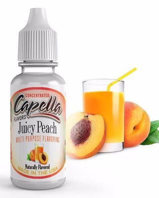 Capella Flavours Flavor Drops 200 servings 13 ml Juicy Peach