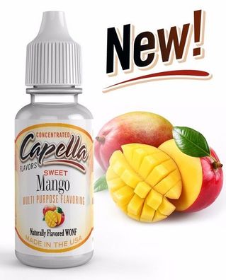 Capella Flavours Flavor Drops 200 servings 13 ml Sweet Mango