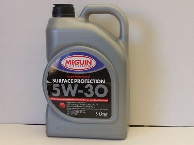 5,38€/ l Meguin Megol Motoröl Surface Protection SAE 5W30 5 L Ford WSS-M2C 913-D