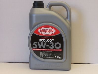 6,96€/ l Meguin Megol Ecology 5W-30 5 Ltr ACEA C1 Mazda Mitsubishi