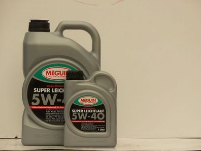 7,97€/ l Meguin Megol Motoröl Super Leichtlauf vollsynthetisch SAE 5W-40 6 L