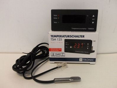 TSM125 Einbau - Temperaturregler