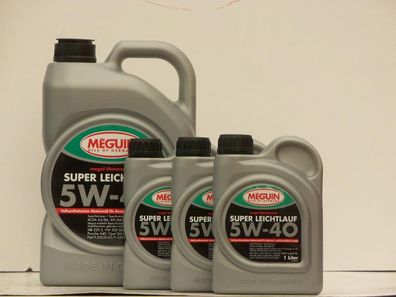7,98€/ l Meguin Megol Motoröl Super Leichtlauf vollsynthetisch SAE 5W-40 8 L