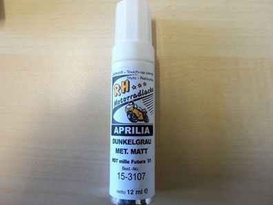 800,-€/l RH Lackstift Aprilia dunkelgrau met matt RST Mille Futura 12 ml