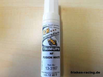 80, -€/100ml RH Lackstift Triumph NF Fusion White 12 ml 13-3167