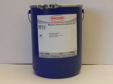 13,96€/ kg Meguin Lithium Komplex Fett LX2P 5 kg Mehrzweckfett