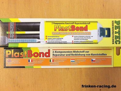 6,02€/10ml Petec Plastbond Plast Bond 24 ml 2 Komponenten Kunststoff Kleber