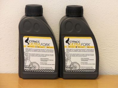 Cypacc Ultra Fork oil 10W 2 x 0,5 Ltr Gabelöl