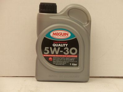 Meguin Megol Quality 5W-30 1 Ltr Motoröl MB , BMW , Opel