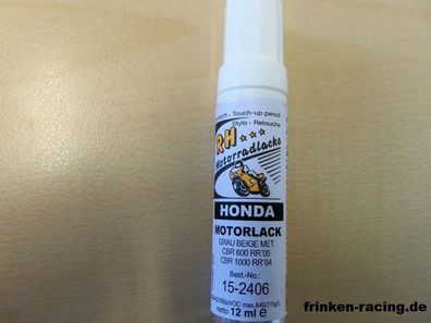 800,-€/l RH Lackstift Honda Motorlack graubeige CBR600 RR Bj 2003 bis 2006