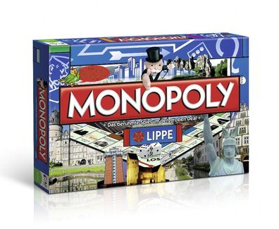 Monopoly Lippe Spiel Brettspiel Gesellschaftsspiel NEU