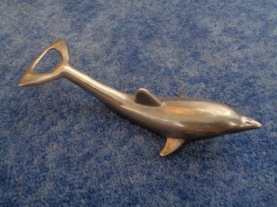 Flaschenöffner in Form eines Delphins---Metall