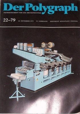 Der Polygraph, Fachzeitschrift für die Druckindustrie 1979