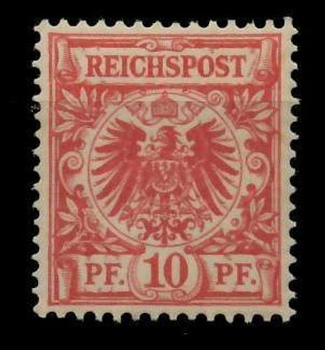 D-REICH KRONE ADLER Nr 47b postfrisch gepr. X7BD36A