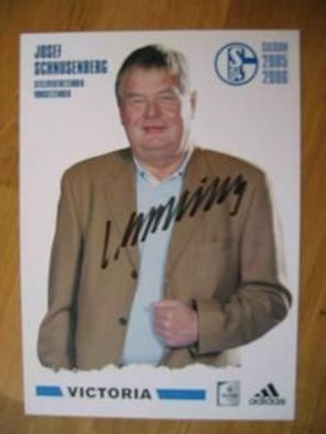 FC Schalke 04 Saison 05/06 Josef Schnusenberg - handsigniertes Autogramm!!!
