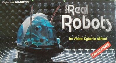 DeAgostini REAL ROBOTS Roboter Bausatz VHS Video Kassette "Cybot in Action!"