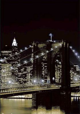 Fototapete NEW YORK 183x254 Brooklyn Bridge NYC Manhattan Twin Towers Memorial