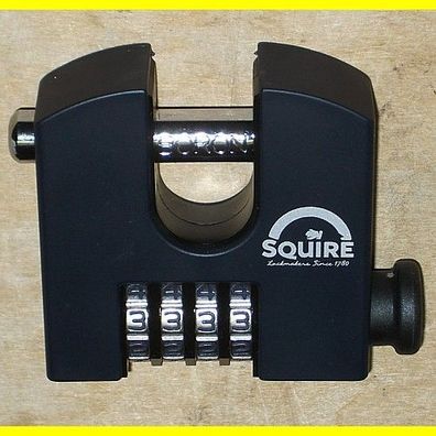 Squire Vorhängeschloss SHCB65 mit 4 Zahlen - Breite 69 mm / Bügel 11 mm