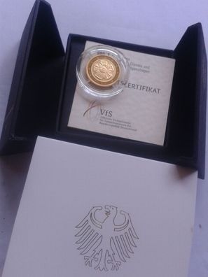 Original 50 euro 2017 Gold A (Berlin)Deutschland BRD Lutherrose 500 Jahre Reformation