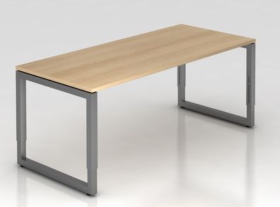 Schreibtisch Riesa 180x80x65-85 cm höhenverstellbar Büro Arbeitstisch vh-büromöbel