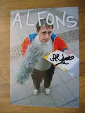 Kultstar und Comedian Alfons - handsign. Autogramm!