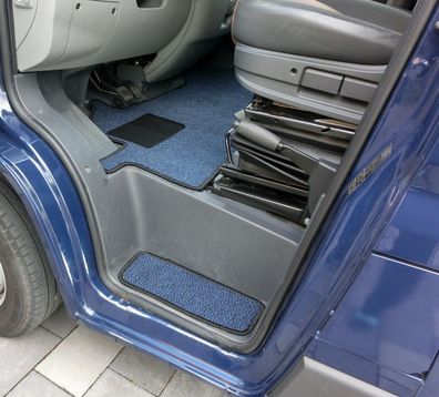 Autoteppich Fußmatte Fahrerhaus Einstiege für Citroen Jumper I Typ 230