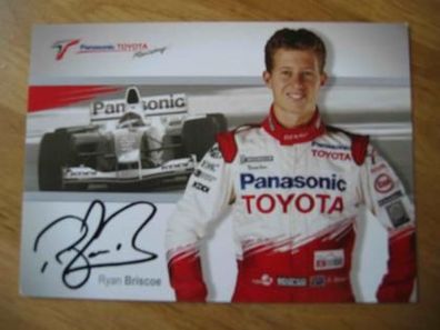 Toyota Formel 1 Star Ryan Briscoe - Autogramm!!!
