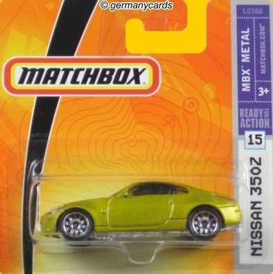 Spielzeugauto Matchbox 2007* Nissan 350Z