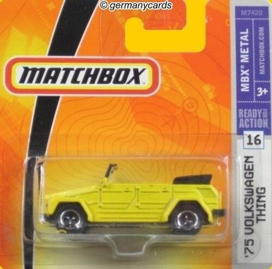 Spielzeugauto Matchbox 2008* Volkswagen Thing 1975