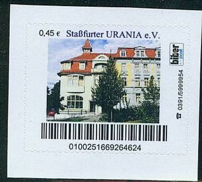 biber post, Staßfurter Urania 45 cent h688