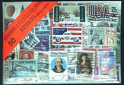 Briefmarkenpaket 50 USA