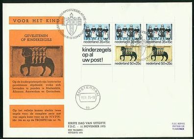 FDC Niederlande Block 14, Voor het Kind 1975