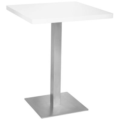 Bartisch Bistrotisch Tisch Weiß 60x60x75 M-BT60/1855
