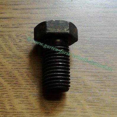 Schraube 16x30 6kt. DIN 933 8.8 schwarz (5 Stück)