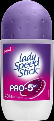 Lady Speed Stick Pro 5in1 Anti-Transpirant Roll-On 50 ml