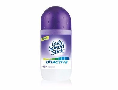 Lady Speed Stick pH Active Anti-Transpirant Roll-On 50 ml
