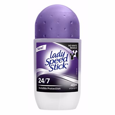 Lady Speed Stick 24/7 Invisible Protection Anti-Transpirant Roll-On 50 ml