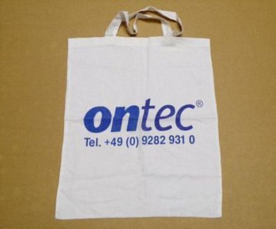 Werbetasche Stoffbeutel Stofftasche Einkaufstasche Baumwolle - ONTEC
