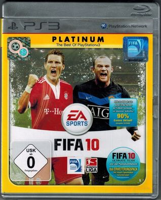 PS3 Fifa 10 Platinum Sony das beste Speil von Sony Play Station 3