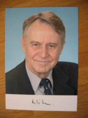 SPD Politiker Hans-Ulrich Klose - handsigniertes Autogramm!!!