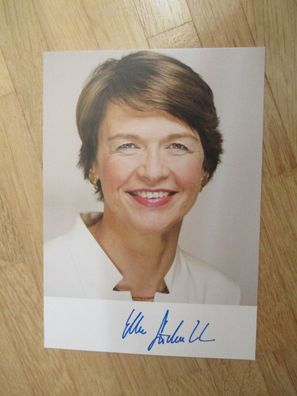Gattin Bundespräsident Frank-Walter Steinmeier, Elke Büdenbender - Autogramm!!!