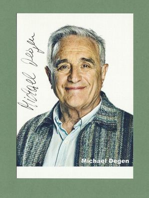 Michael Degen (deutsch-israelischer Schauspieler ) - persönlich signiert