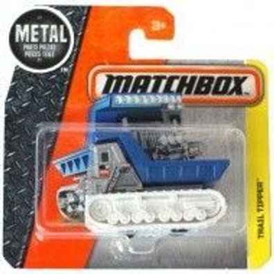 Matchbox Metal Teile Auto Fahrzeug Trail Tipper Neu/ OVP 2016 Mattel 49/125