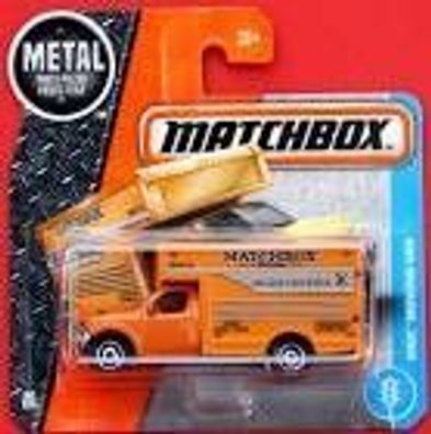 Matchbox Metal Teile Auto Fahrzeug MBX Moving Van Neu/ OVP 2016 Mattel 28/125