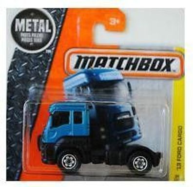 Matchbox Metal Teile Auto Fahrzeug 13 Ford Cargo 2016 Mattel 34/125