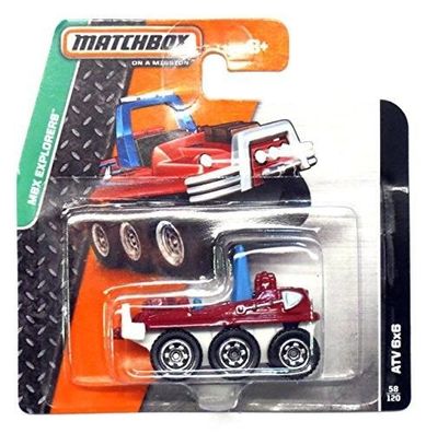 Matchbox Metal Teile Auto Fahrzeug ATV 6x6 2013 Mattel 58/120