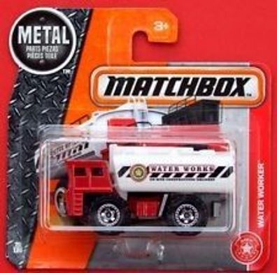 Matchbox Metal Teile Auto Fahrzeug Water Worker 2016 Mattel 75/125