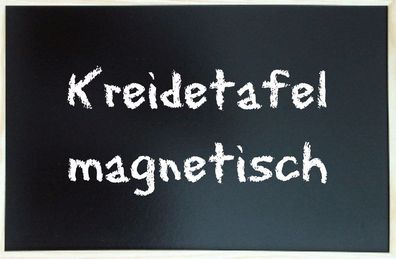 Kreidetafel Schultafel Magnetisch 80 x 120 cm Tafel Pinnwand Magnettafel Holzrahmen