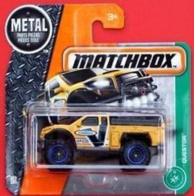 Matchbox Metal Teile Auto Fahrzeug Questor 2016 Mattel 123/125